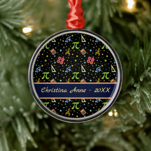 Ornement En Métal Professeur de mathématiques - Symboles mathématiqu