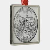 Ornement En Métal Quartier d'État du Mississippi (Droite)