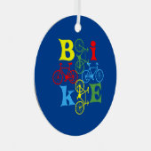 Ornement En Métal Quatre vélos (Avant droite)