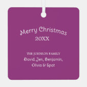 Ornement En Métal Quelques Projets Quelques Peu De Temps Personnalis (Verso)