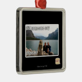 Ornement En Métal Quelqu'un a-t-il dit du cheeze ? (Droite)