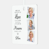 Ornement En Métal Quelqu'Un Dans Le Ciel Aimant Mémoire 3 Photo Mémo (Avant gauche)