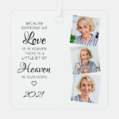 Ornement En Métal Quelqu'Un Dans Le Ciel Aimant Mémoire 3 Photo Mémo (Verso)