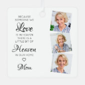 Ornement En Métal Quelqu'Un Dans Le Ciel Aimant Mémoire 3 Photo Mémo (Recto)