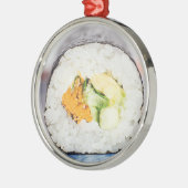 Ornement En Métal Râle de sushi Poisson et riz (Gauche)