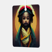 Ornement En Métal Rasta Baby Jesus (Avant gauche)