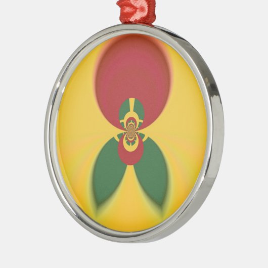 Ornement En Métal Rasta Colours Art Abstrait Imprimer (Gauche)