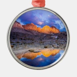 Ornement En Métal Reflet de montagne, Californie