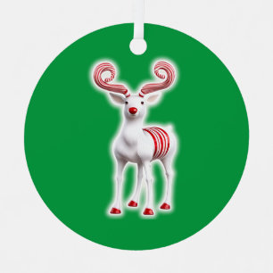 Ornement En Métal Reindeer Sucre de canne doux