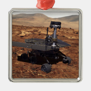 Ornement En Métal Représentation artistique de Mars Rover 2