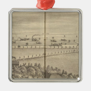 Ornement En Métal Résidence tubulaire, débarquement de chevaliers