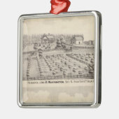 Ornement En Métal Résidences et ferme de Warrington (Gauche)