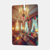 Ornement En Métal Retro Kitsch Retro Noël personnalisé (Avant gauche)