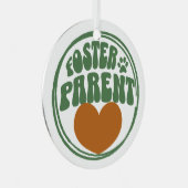 Ornement en métal rétro - Parent en Foster pour an (Avant droite)