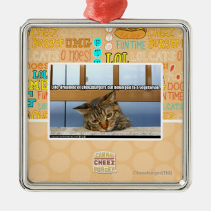 Ornement En Métal Rêver de Cheesburgers