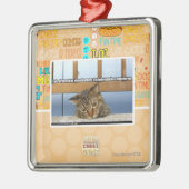 Ornement En Métal Rêver de Cheesburgers (Gauche)