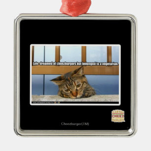Ornement En Métal Rêver de Cheesburgers