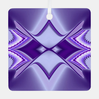 Ornement En Métal Rêves arc-en-ciel à fleurs violettes