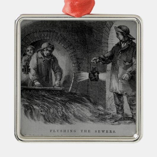 Ornement En Métal Rinçage des égouts (Devant)