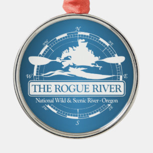 Ornement En Métal Rivière Rogue (KC2)