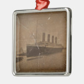 Ornement En Métal RMS Titanic Southampton (Gauche)