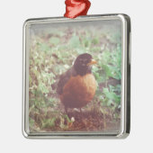 Ornement En Métal Robin (Gauche)