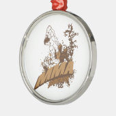 Ornement En Métal Roches de MIXED MARTIAL ART (Gauche)