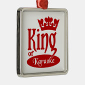 Ornement En Métal Roi du Karaoké (Droite)