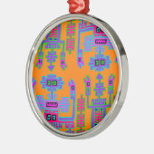 Ornement En Métal Rois du Pérou (Gauche)