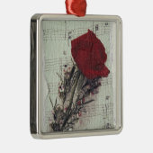 Ornement En Métal <Rose and Music> par Kim Koza 2 (Droite)