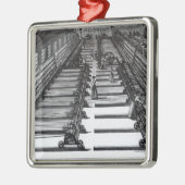 Ornement En Métal Rotation de mule (Gauche)