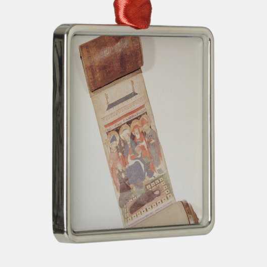 Ornement En Métal Rouleau de nécrologie, 1406 (Droite)