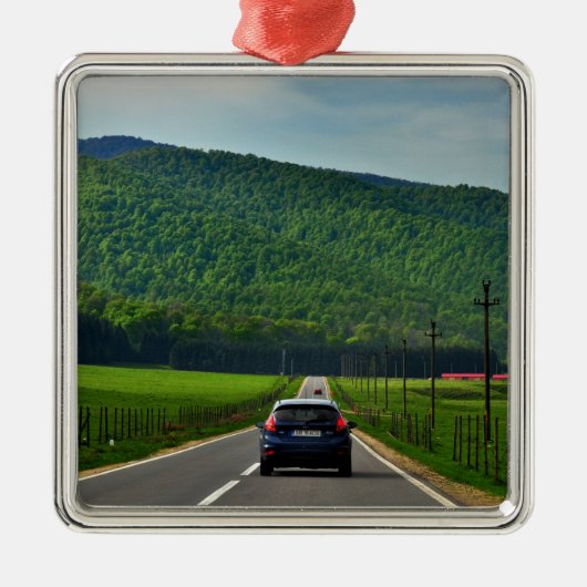 Ornement En Métal Route (Devant)