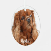 Ornement En Métal Ruby Cavalier King Charles Spaniel (Avant gauche)