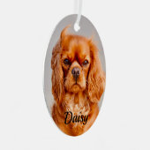 Ornement En Métal Ruby Cavalier King Charles Spaniel (Avant droite)