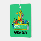 Ornement En Métal Rue Sésame | Ajouter Votre Nom (Avant gauche)