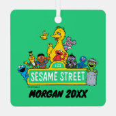 Ornement En Métal Rue Sésame | Ajouter Votre Nom (Verso)