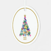 Ornement En Métal Russe Texas Christmas Tree photo (Avant gauche)