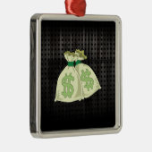 Ornement En Métal Sacs d'argent ; Rocailleux (Droite)