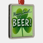 Ornement En Métal Saint heureux… BIÈRE ! (Droite)