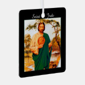 Ornement En Métal Saint Jude image et prière (Avant droite)