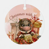 Ornement En Métal Saison des vacances (Recto)