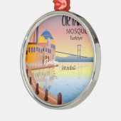 Ornement En Métal Salutations de l'Ornement d'Istanbul Turquie (Gauche)