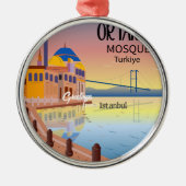 Ornement En Métal Salutations de l'Ornement d'Istanbul Turquie (Devant)