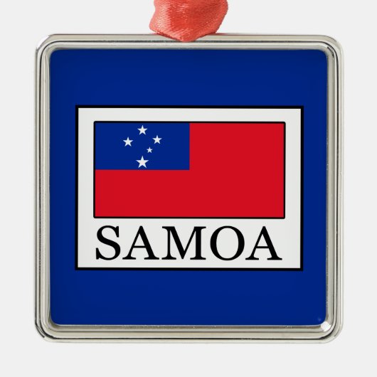 Ornement En Métal Samoa (Devant)