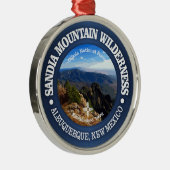 Ornement En Métal Sandia Mountain Wilderness (Droite)