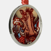 Ornement En Métal Sanglier (Droite)