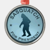 Ornement En Métal Sasquatch, Président (Devant)