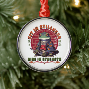 Ornement En Métal S'asseoir dans le calme