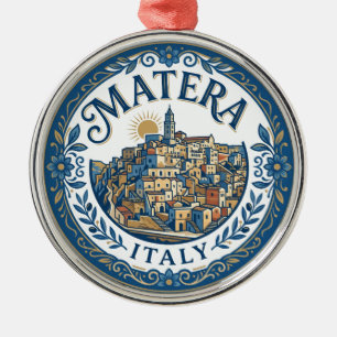 Ornement En Métal Sassi di Matera Italie